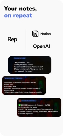 Rep by kimchilabs Screenshot 1 of 4