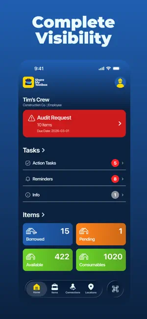 ShareMyToolbox - Tool Tracking screenshot 3