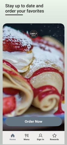 Simply Crepes Screenshot 2 of 4