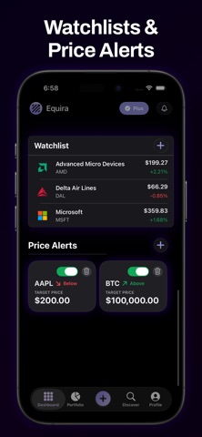 Equira: Portfolio Manager screenshot