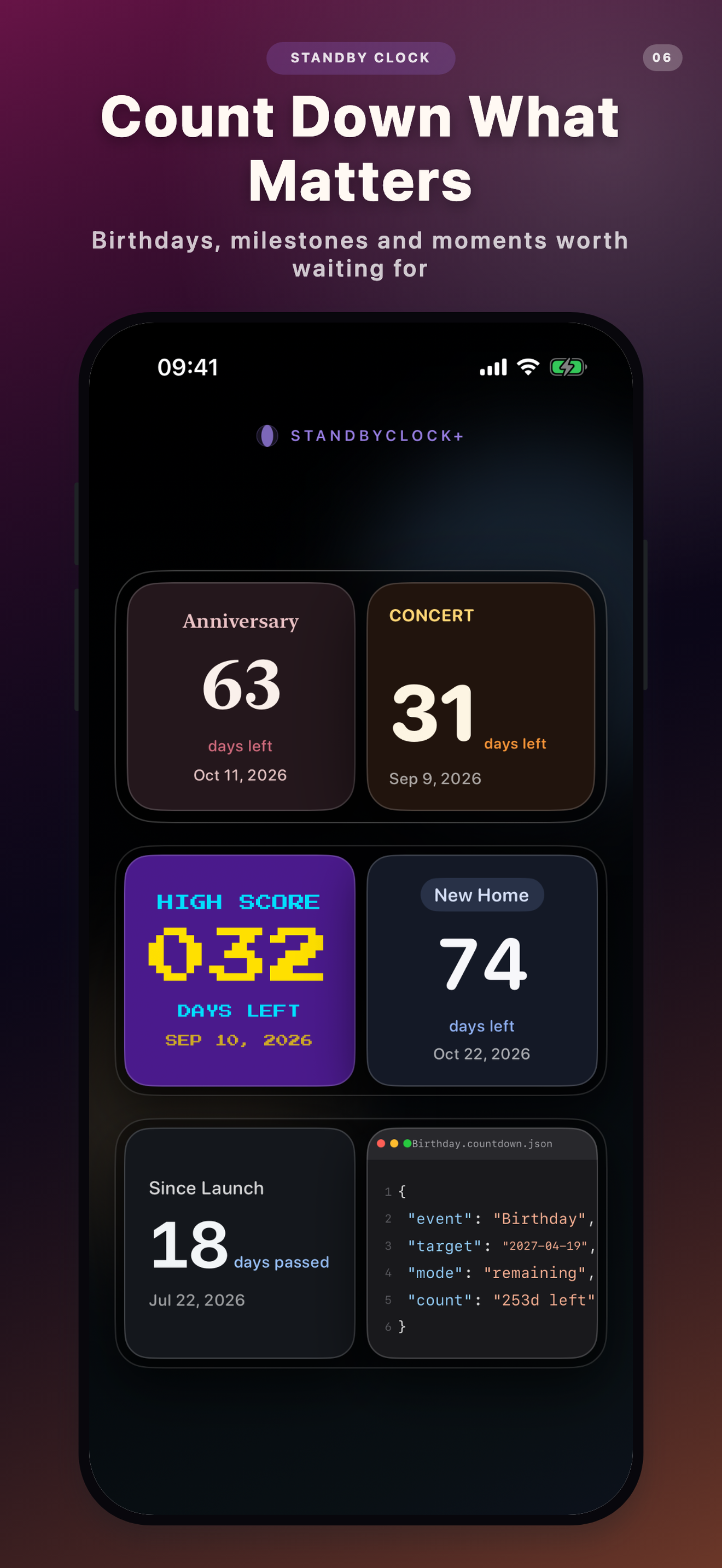 StandBy Clock: Custom Widgets screenshot 6