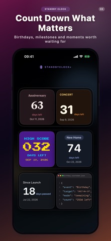 StandBy Clock: Custom Widgets Screenshot 6 of 8