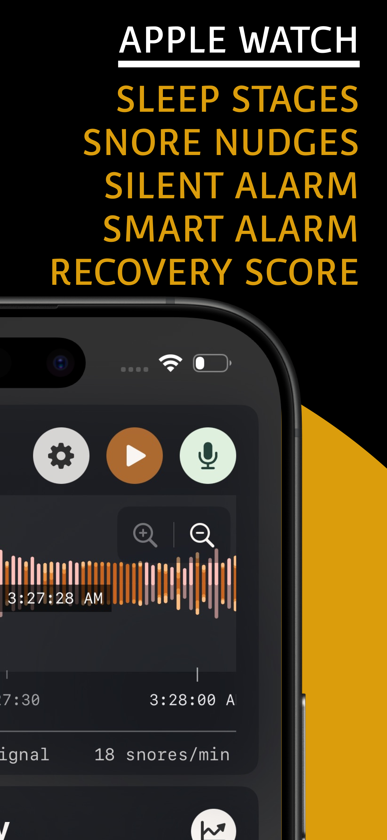 Snore Timeline: Sleep Tracker screenshot 3