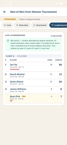 Golf Sync: Connect Play Engage Screenshot 3 of 9