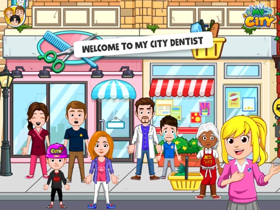 My City : Dentist Visit iPad screenshot 1 - Education app