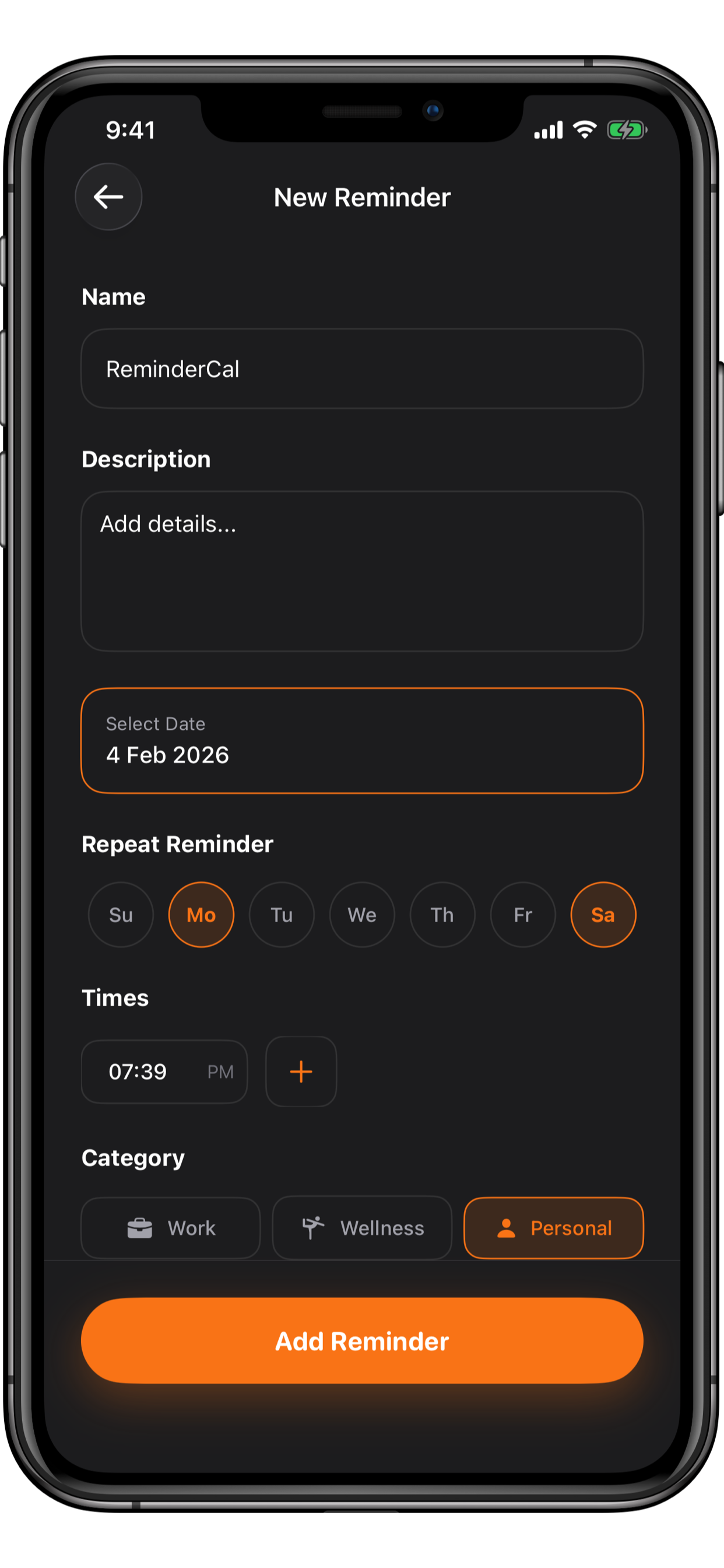 ReminderCal - Reminders screenshot 3