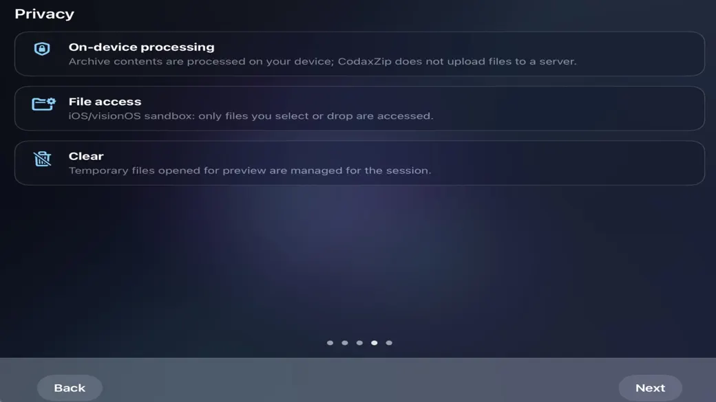 Screenshot #2 pour CodaxZip