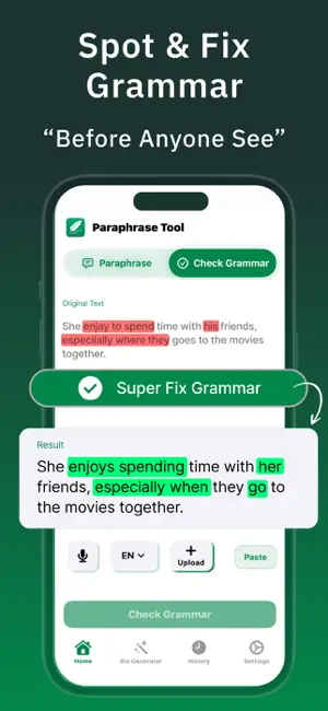 Paraphrase: Rephrase Text Tool screenshot 3