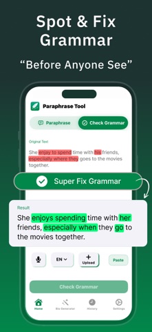 Paraphrase: Rephrase Text Tool Screenshot 3 of 5