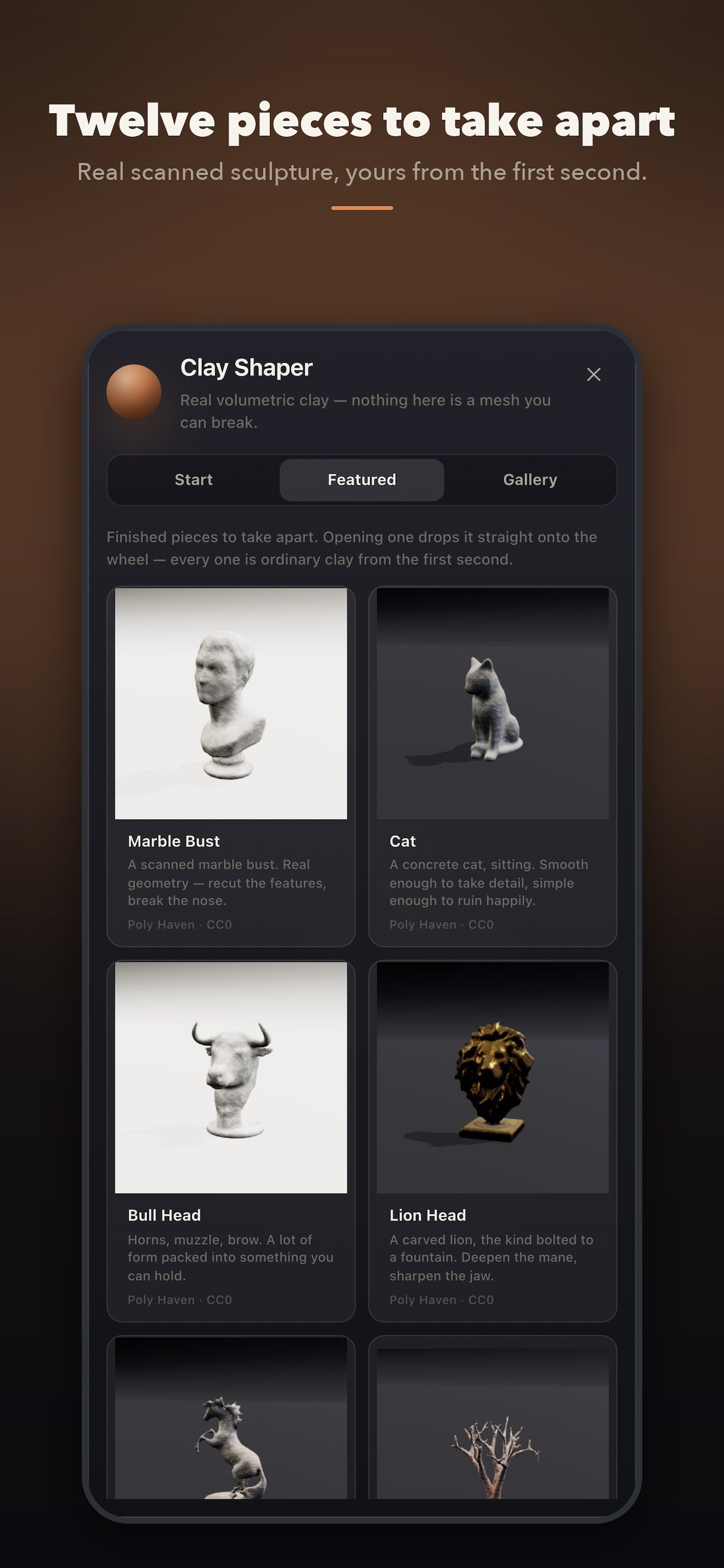 Clay Shaper: 3D Sculpting screenshot 5
