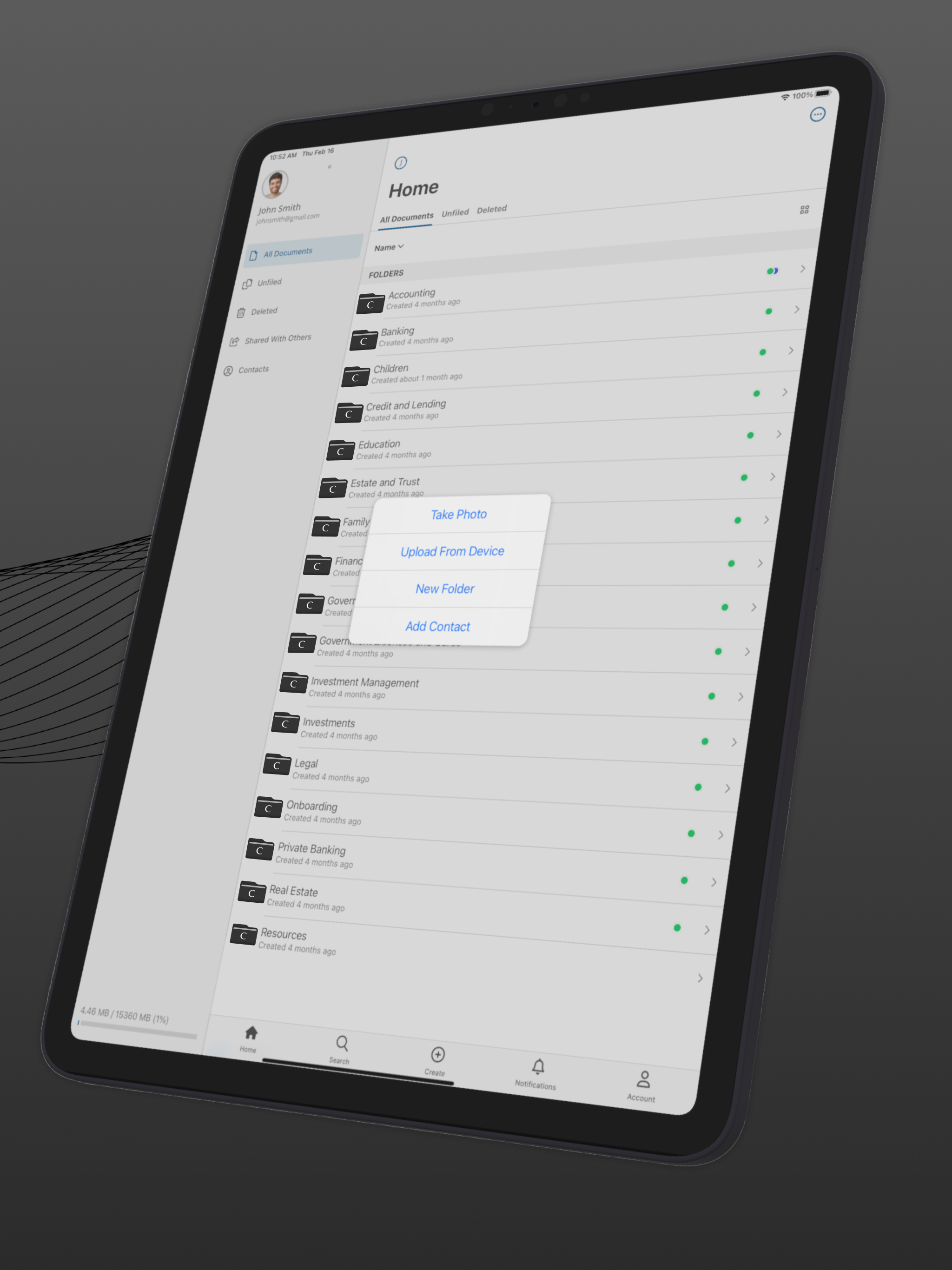 Corient Canada Vault screenshot 11
