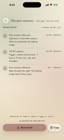EMDR Companion Screenshot 4 of 7
