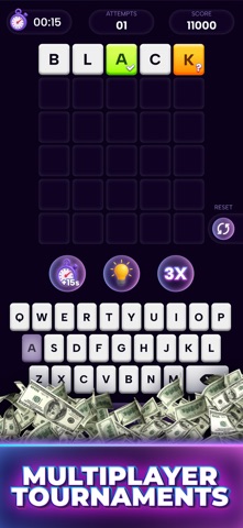 Guess the Word: Play For Cash iPhone screenshot