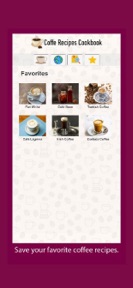 Coffee Recipes Cookbook screenshot