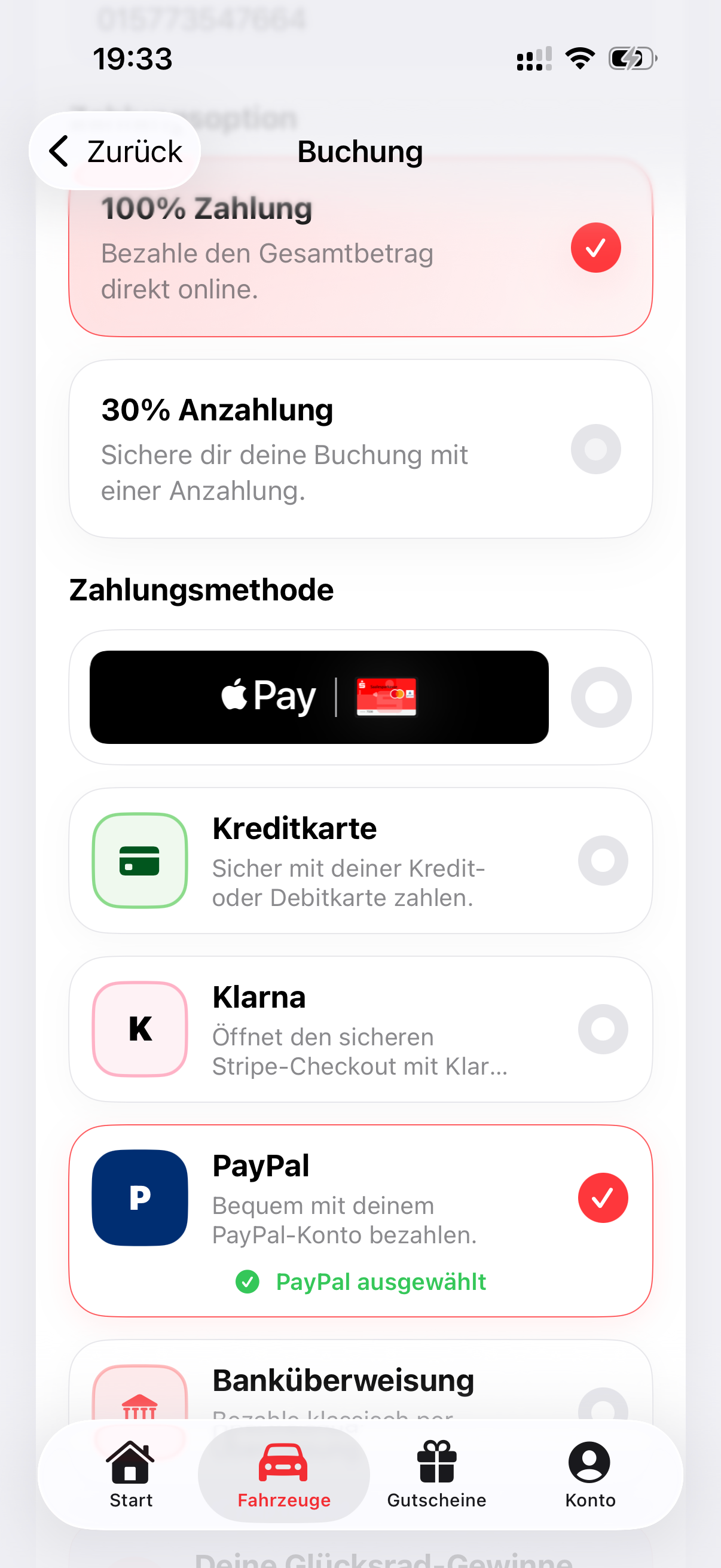 HW Sportwagenvermietung screenshot 5