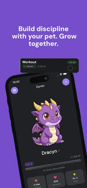 Zyron - Pet Habit Tracker screenshot 1