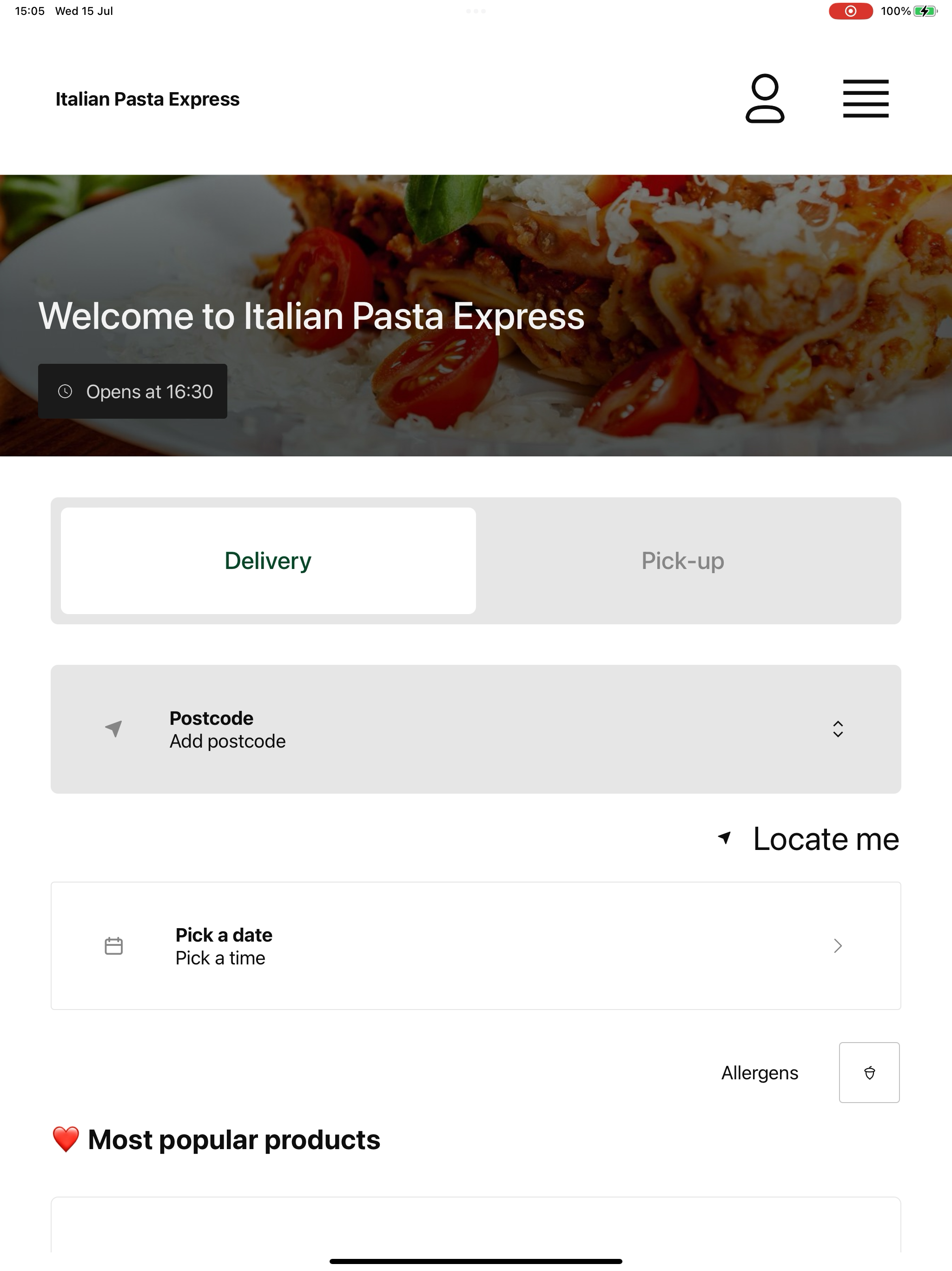 Italian Pasta Express screenshot 10