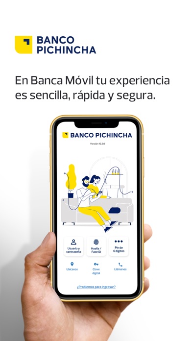 Screenshot #1 pour PICHINCHA BANCA MOVIL