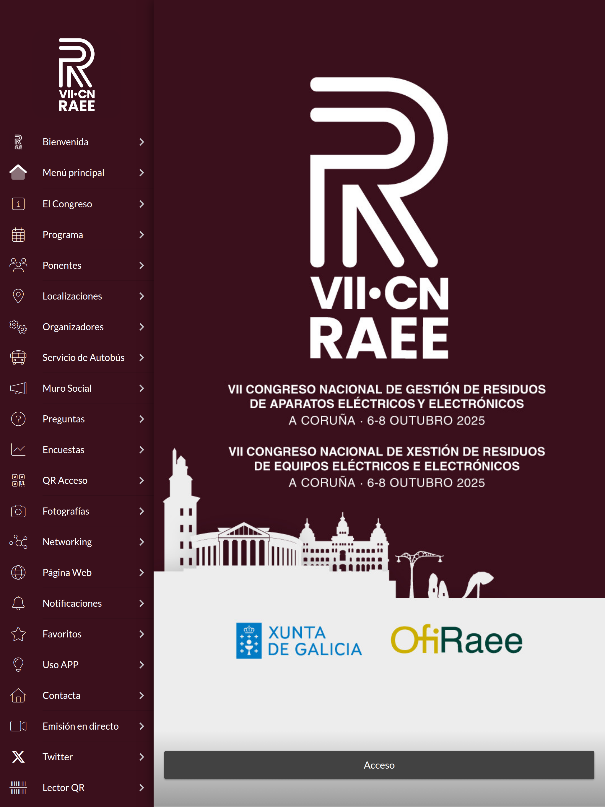 Congreso Nacional RAEE
