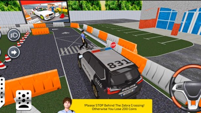Police Car Driving Test Screenshot