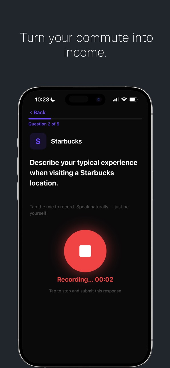 iPhone screenshot