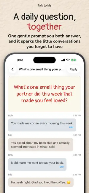 talk-2-me: Couples Chat screenshot 4