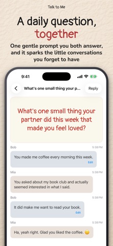 talk-2-me: Couples Chat Screenshot 4 of 6