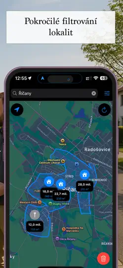 EasyReality - Mapa Nemovitostí iPhone Ekran Görüntüsü 3