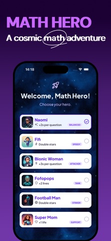 Math Hero: A cosmic adventure screenshot 5