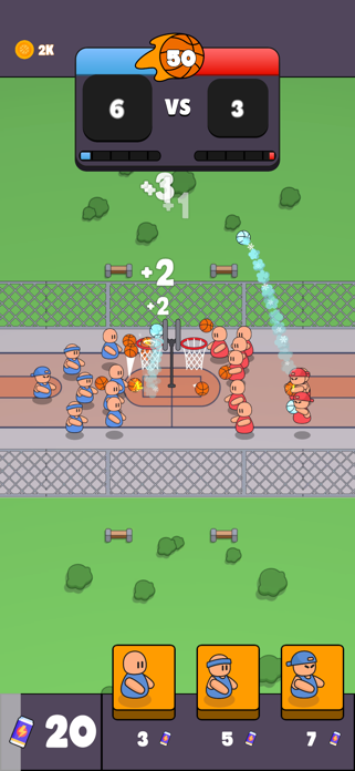 Basketball Wars Screenshot 1 of 6