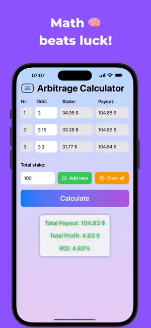 ArbitraGenius screenshot 2
