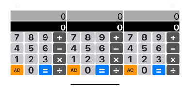 Triple Calc Screenshot 1 of 1
