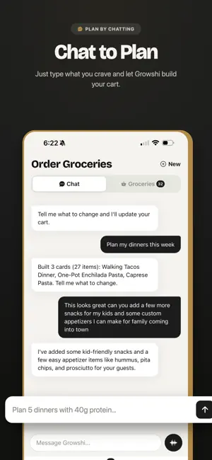 Growshi: AI Grocery List screenshot 4