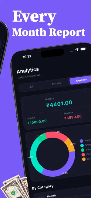Spendly: Money Manager screenshot 3