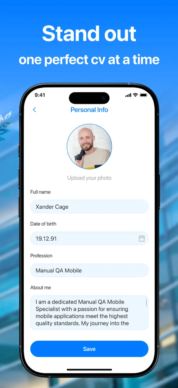 Screenshot #3 pour CV Designer Maker: PDF Creator