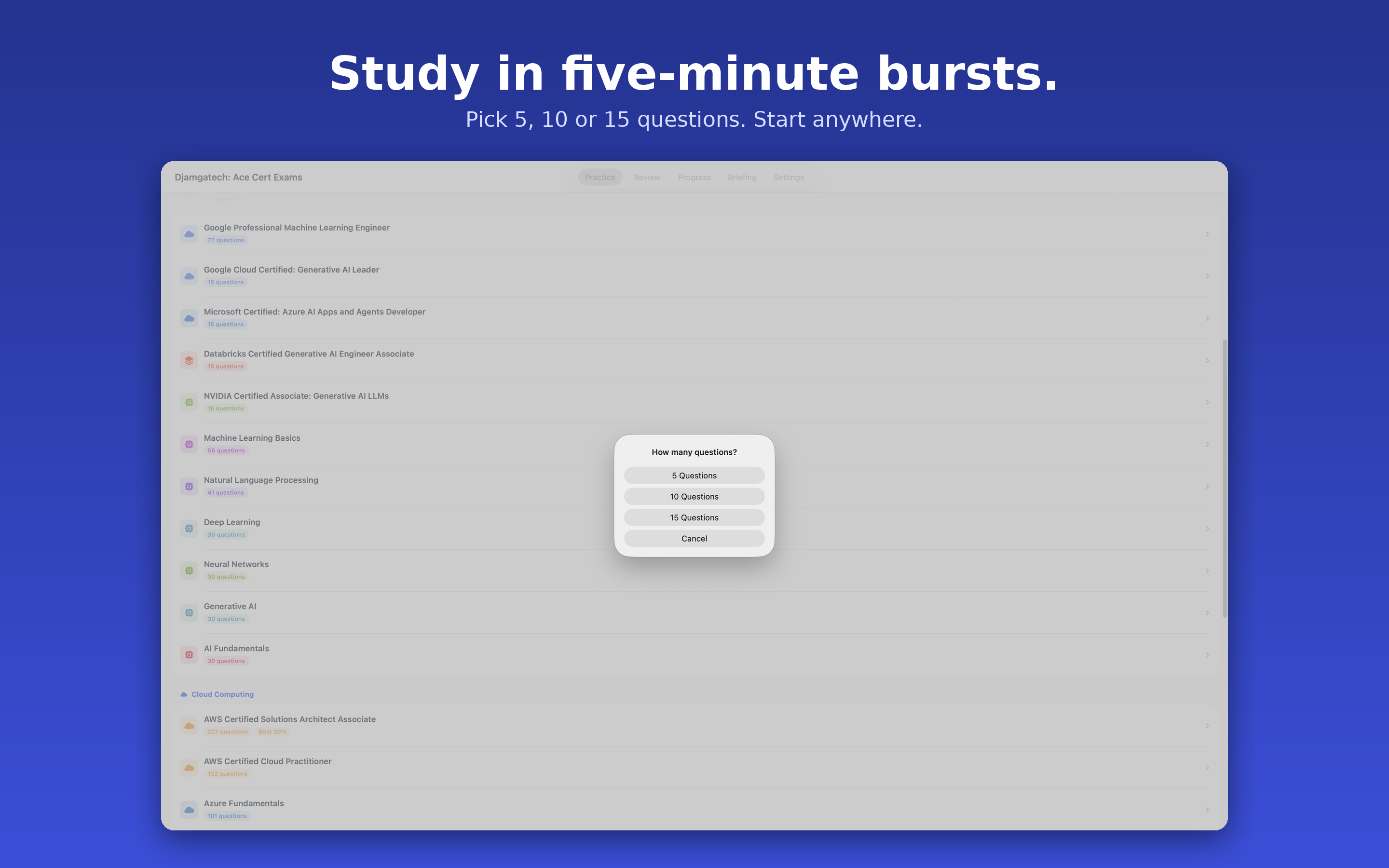 Djamgatech: AI Cert Prep screenshot 15