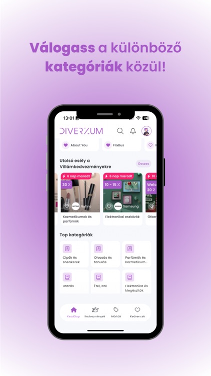 Diverzum - Student discounts screenshot-4