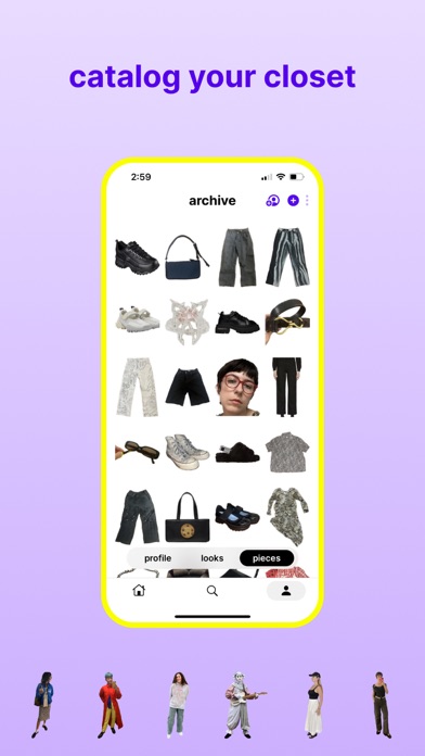 Archive - your social closet iPhone screenshot 4 - Social Networking app