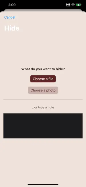 Hilia: Hide Secrets in Photos screenshot 2