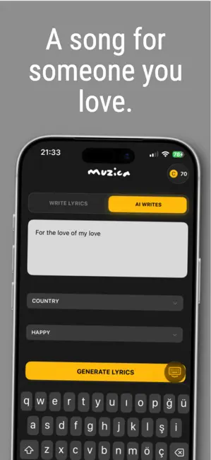 Muzica AI iPhone screenshot 6