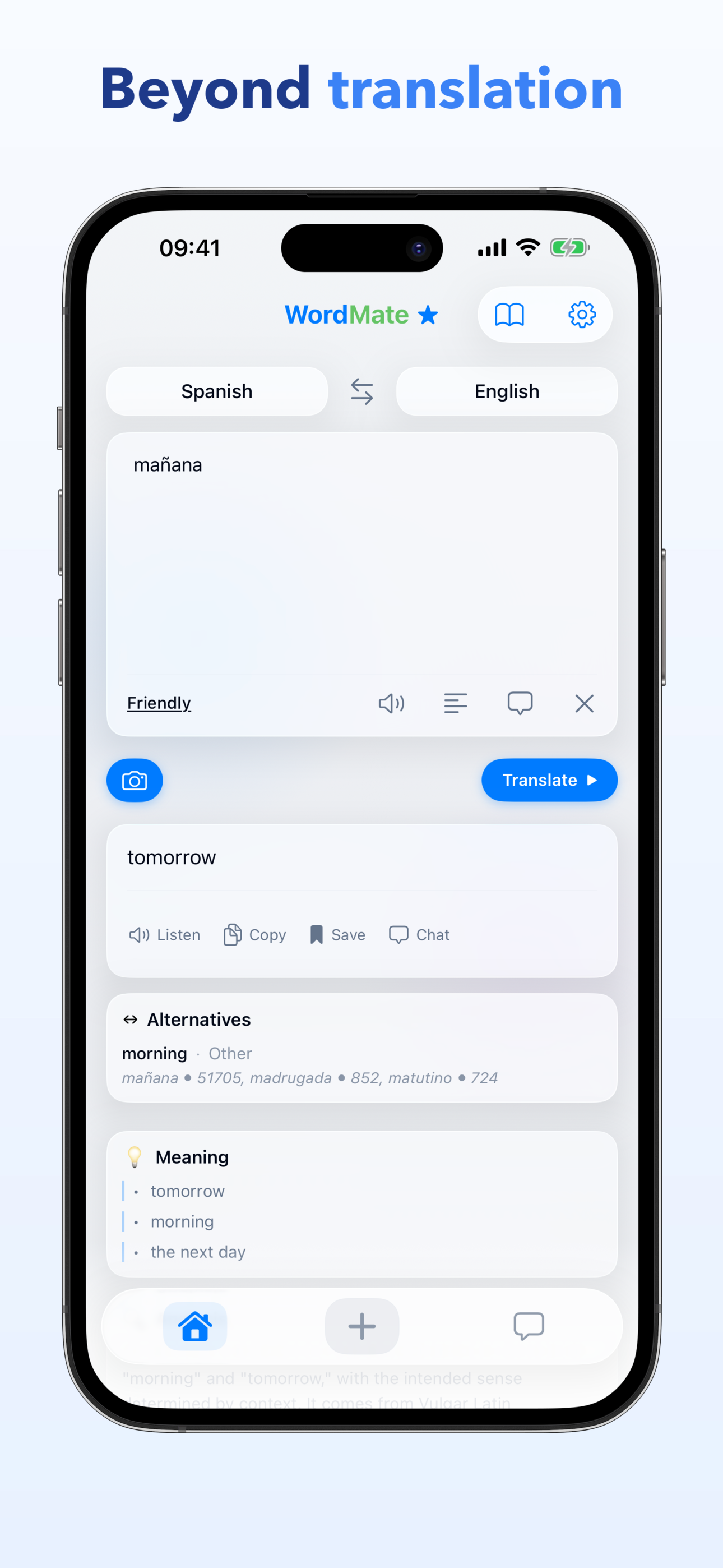 WordMate AI Translate & Learn