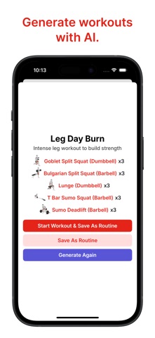 Flexer: Gym Workout Tracker Screenshot 6 of 7