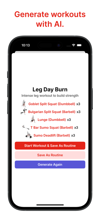Flexer: Gym Workout Tracker Screenshot 6 of 7