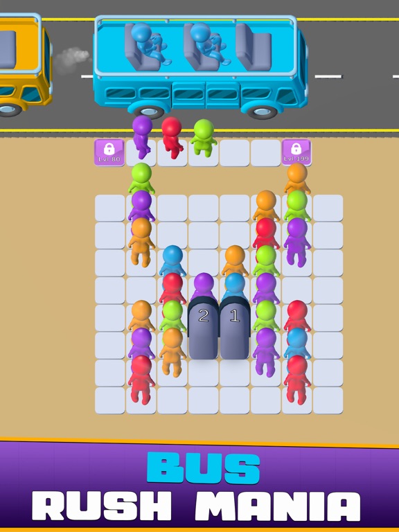 Screenshot #4 pour Bus Rush Mania City Racer