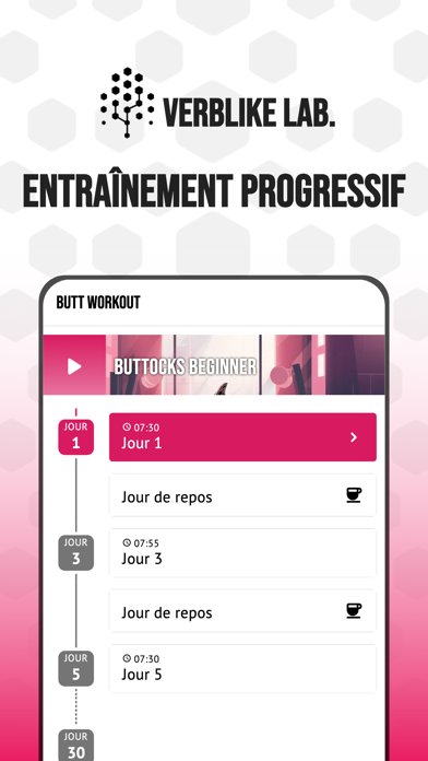 Screenshot #1 pour Fessiers Fit: Tonifie & Sculpt