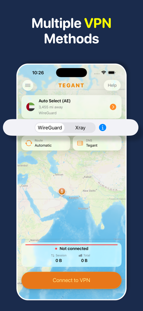 Tegant VPN • Unlimited Proxy screenshot 3