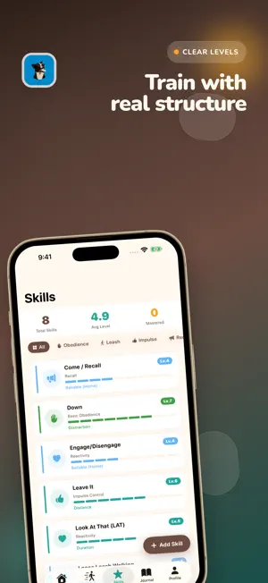Dog Training Tracker - Cue screenshot 3