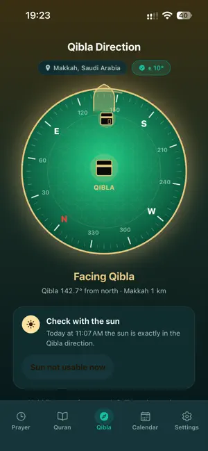 Salat: Prayer Times & Qibla screenshot 2