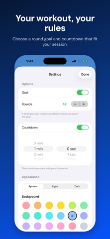 Tap Counter: Workout Rounds Screenshot 4 of 5