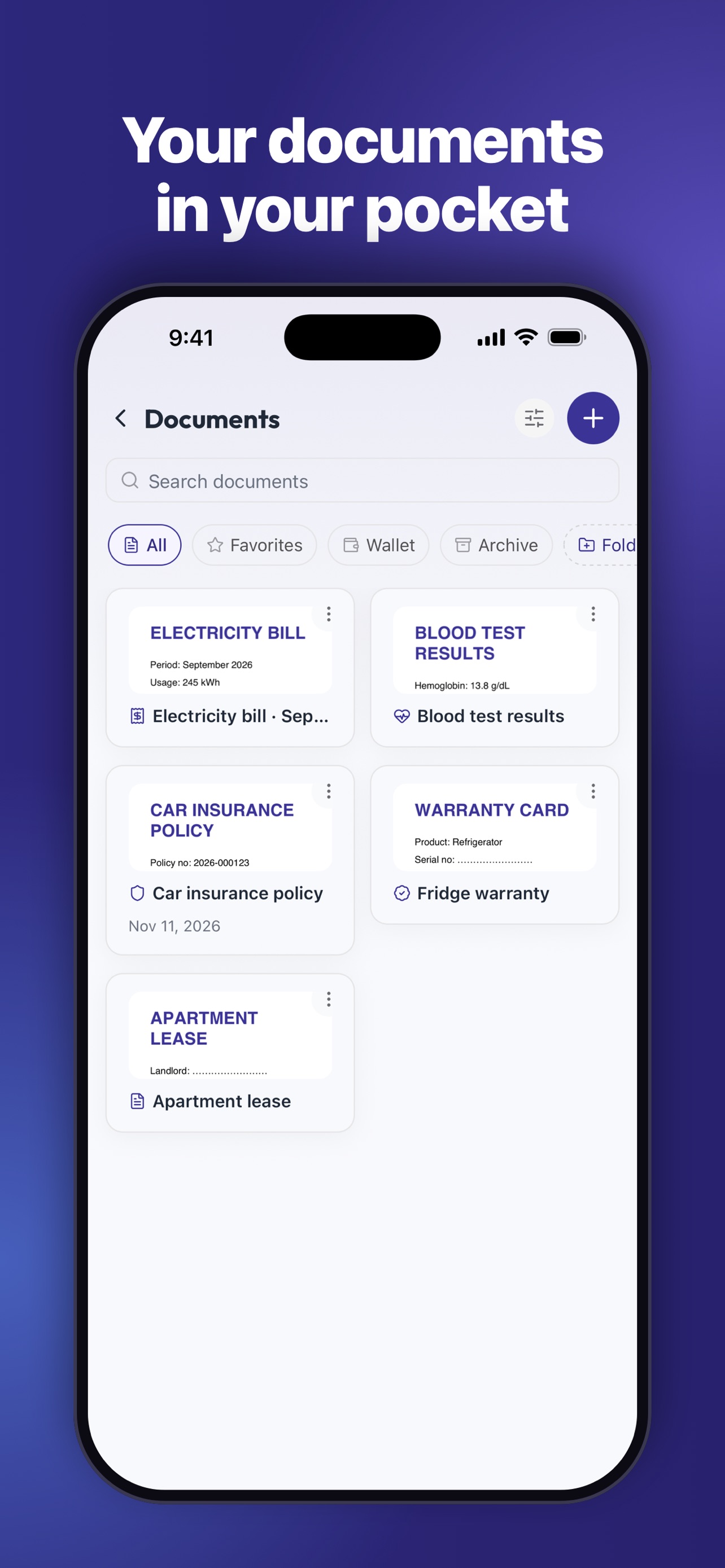 Screenshot 8 of Evthi: Notes, Money & Docs